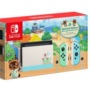 Nintendo Switch Animal Crossing Edition Console
